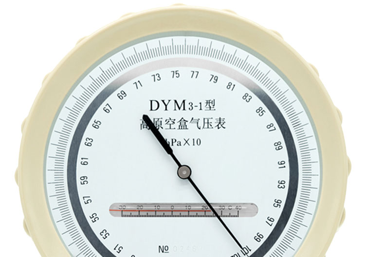 空盒气压表高精度户外空气大气压计dym3高原平原型空盒气压计温度定制