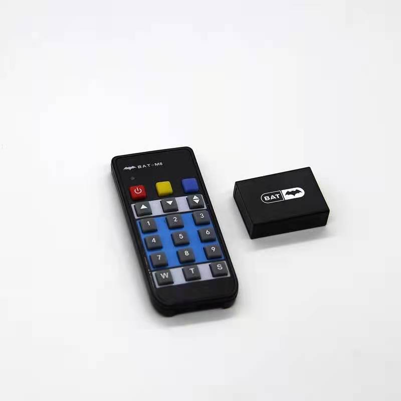 bat m8麻将无声语音报牌提醒器耳机数字一对一通牌器手按点报器m9 m8