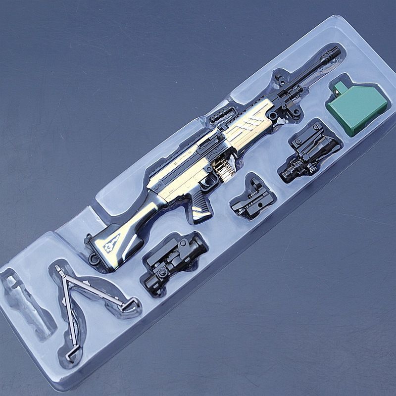 星舵和平精英玩具模型金属模型炫紫旋律akm 冰封烈焰m24 快乐主宰m416