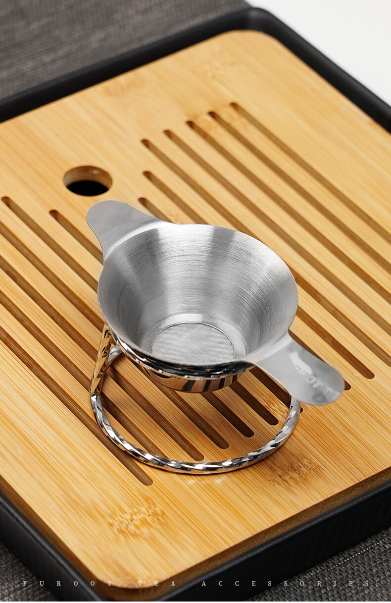 茶漏网不锈钢茶漏茶具配件茶隔茶滤泡茶茶叶滤网器茶滤器茶漏器加大号