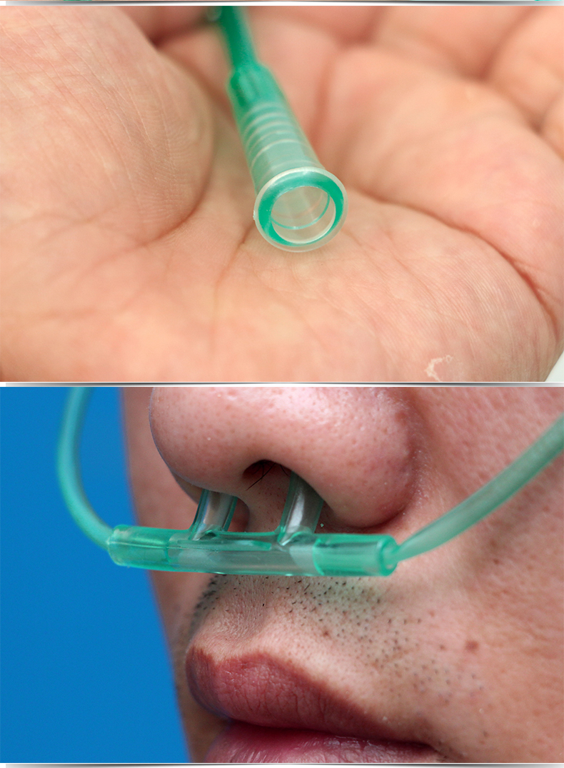 一次性吸氧管医家用双鼻塞软输氧鼻氧鼻吸管老人使用制氧机氧气管 2