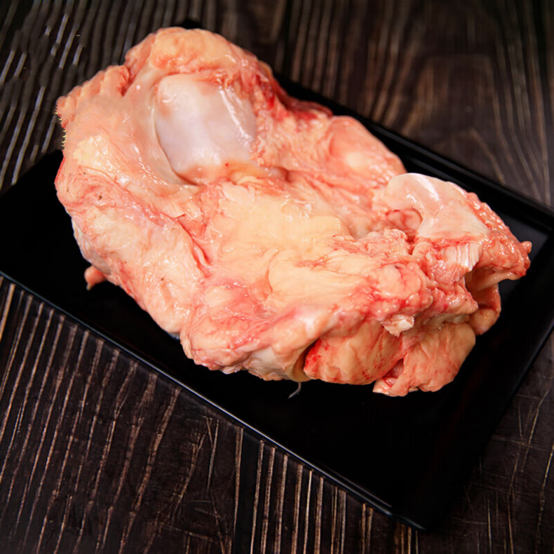 牛窝骨筋带肉牛膝盖骨新鲜东北牛大骨牛骨筋 4斤【图片 价格 品牌
