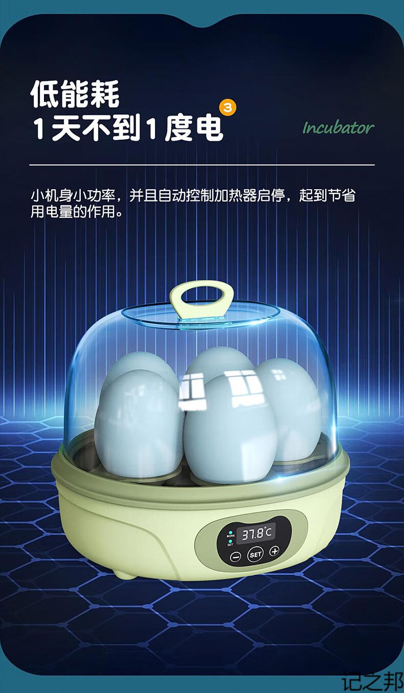 德国艾姆希(amx)品质迷你孵蛋器小型智能孵化器家用型小鸡自动孵化机