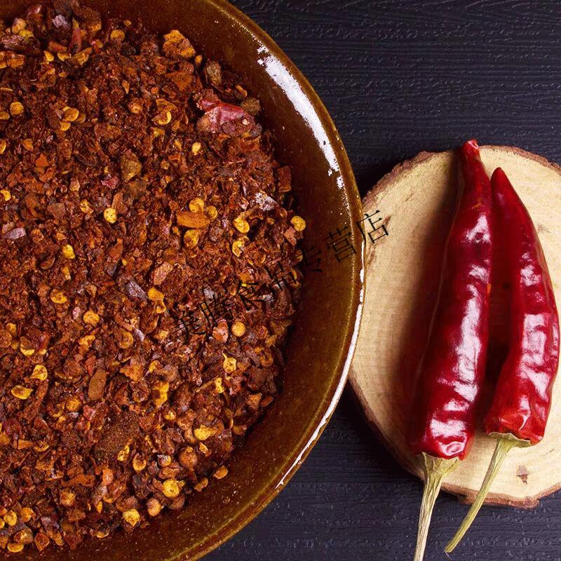 胡辣子云南丘北特产糊辣子面蘸水烧烤调味料香辣特辣1斤 微辣【图片 