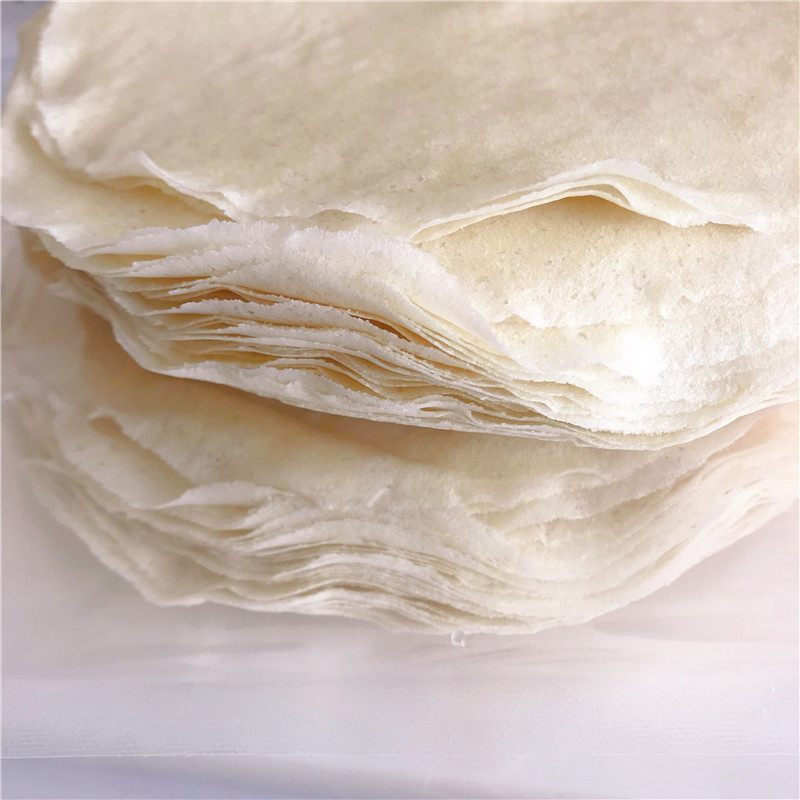 春卷皮 薄饼皮 年货特产苏北鸡蛋饼皮子烤鸭饼皮 东台春卷卷饼1斤 2斤