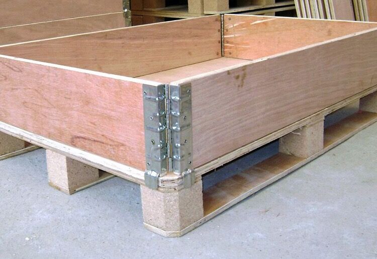 围板箱合页木箱铰链木包装箱折角合页周转箱托盘铰链折叠箱五金件 长