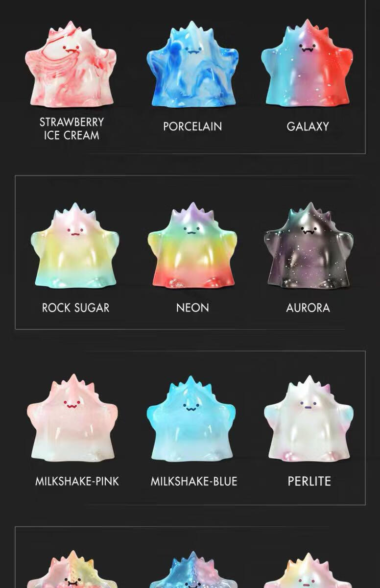 yuki和光同尘yuki和光同尘系列潮流盲盒三代混色宇宙草莓可爱极光保障