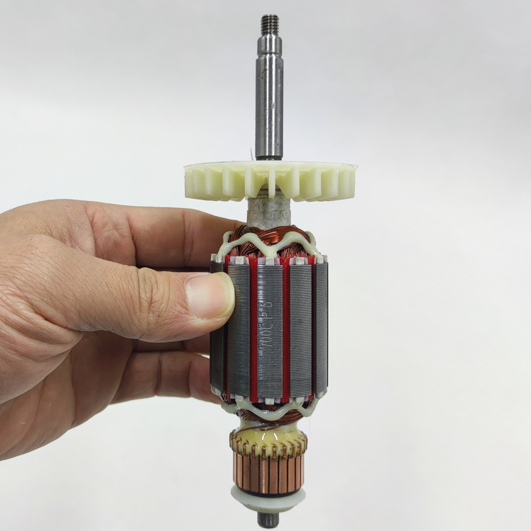 浩达加利德顶派700c墙面打磨机转子定子压头电机总成开关磨盘配件转子