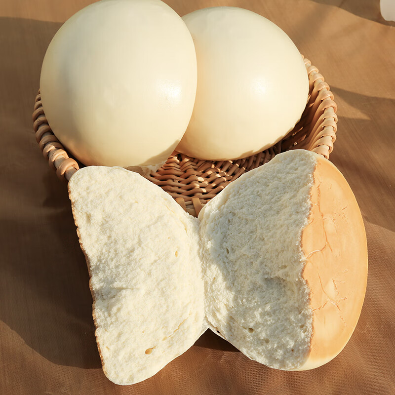 馒头张正宗山东青岛胶东王哥庄特产铁锅大馒头手工馒头老面原味饽