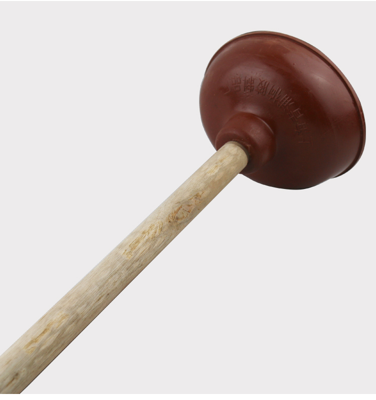 夏豹皮搋子大号木柄老式马桶吸皮搋子拔子吸水管道疏通器通马桶抽子皮