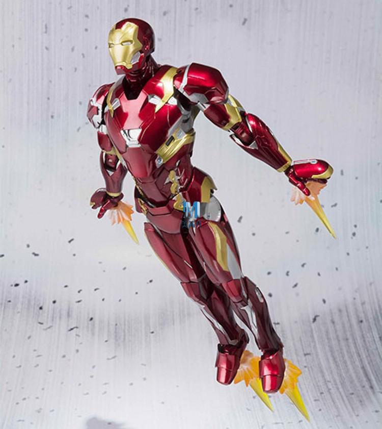 漫威奇异博士手办shf黑寡妇钢铁侠模型可动公仔摆件 惊奇队长 l【图片