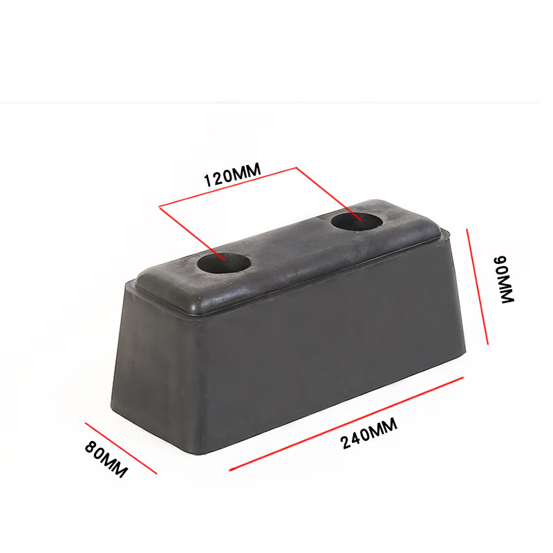 适用于货车防撞胶块倒车箱体厢板防撞垫箱式货车尾部冷藏车防撞胶墩