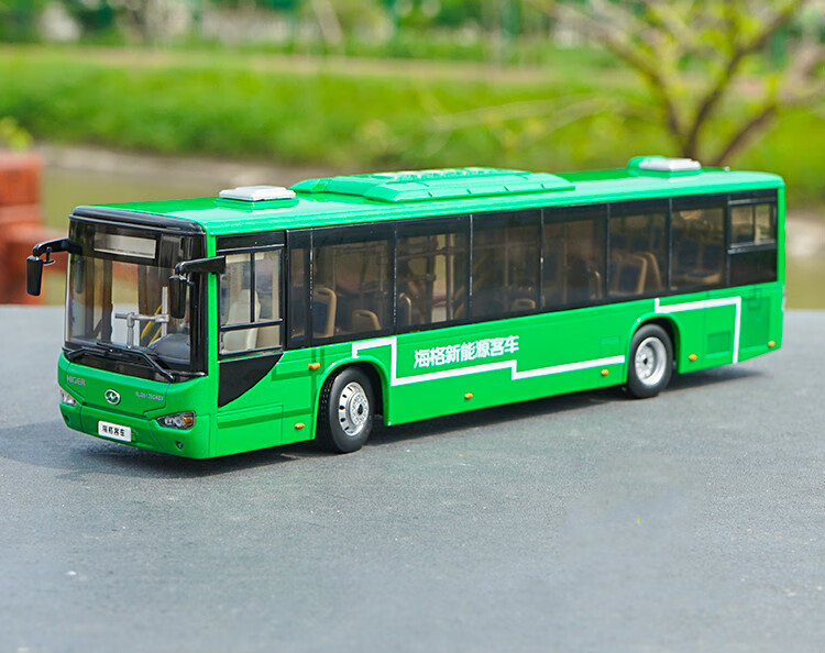 1:42 原厂 苏州金龙 海格客车 b92h 海格新能源 公交车 巴士模型 宇通
