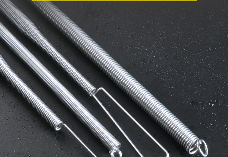 弹簧自动关门神器拉门拉簧带钩拉伸沙门弹簧闭门器拉力风门上拉黄