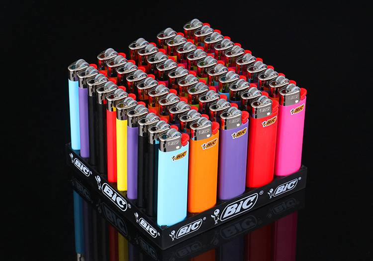 打火机一次性高档法国bic比克j3j5一次性家用打火机个性砂轮创意明火