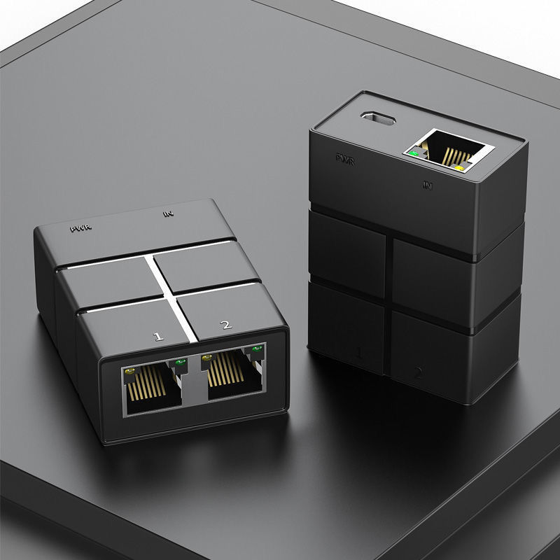 分线盒网线网线分线器一分二同时上网宽带网络三通头1分2分配器办公宿