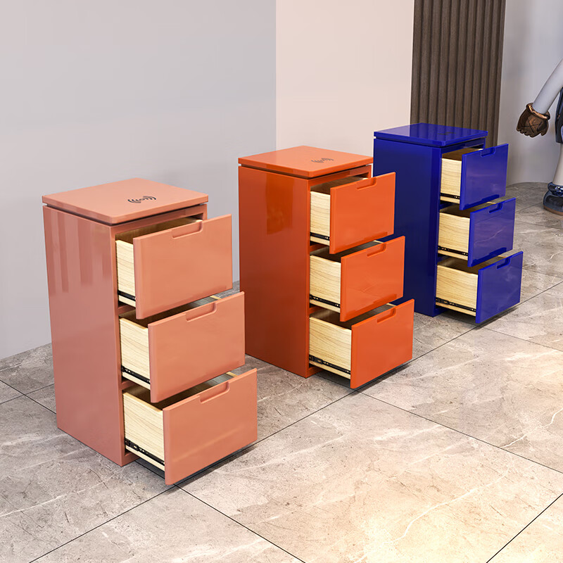 茹诗妮带无线充理发店工具柜美发柜子单双面实木柜子发廊专用工具储物