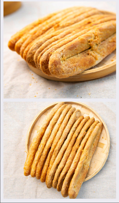 苏州特产周庄鞋底酥袜底酥传统手工糕点210克网红下午茶点心零食椒盐