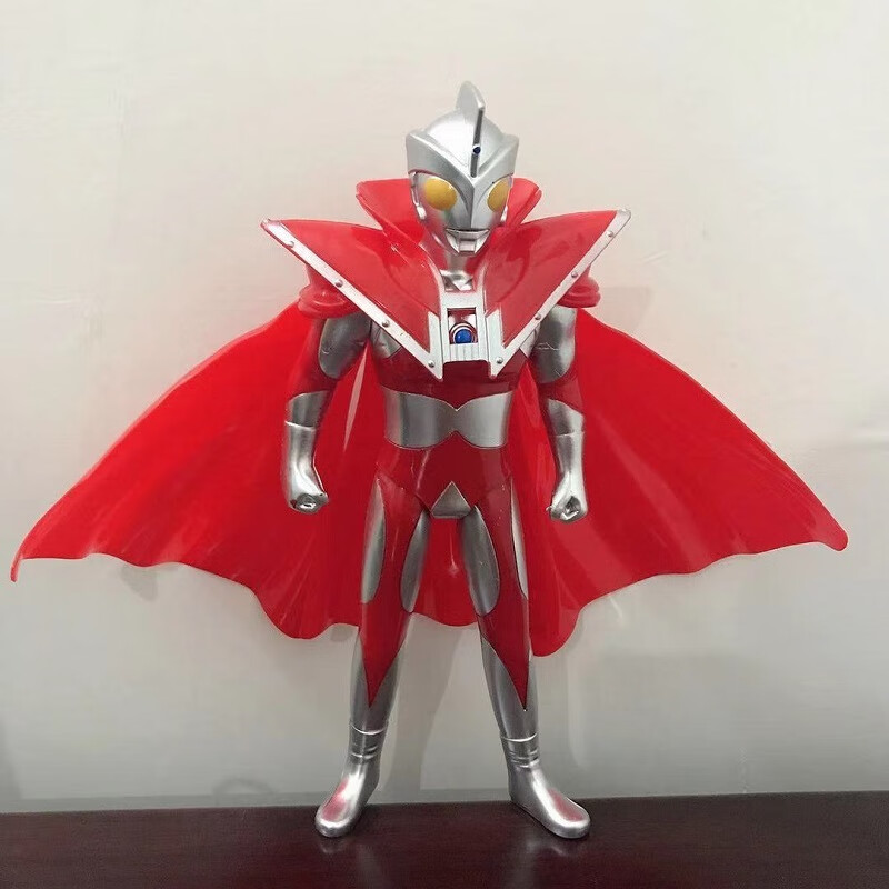 万代(bandai)可动奥特曼玩具 奥特之母之父带披风 泰罗赛文艾斯佐菲