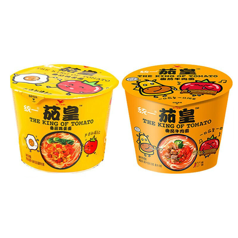 茄皇番茄鸡蛋面 120g/桶茄皇番茄鸡蛋面茄皇新疆番