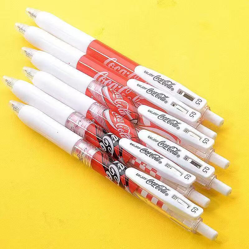 耐辉顿斑马笔zebra限量版可口可乐独角兽中性笔签字笔kookei蜡笔小新6