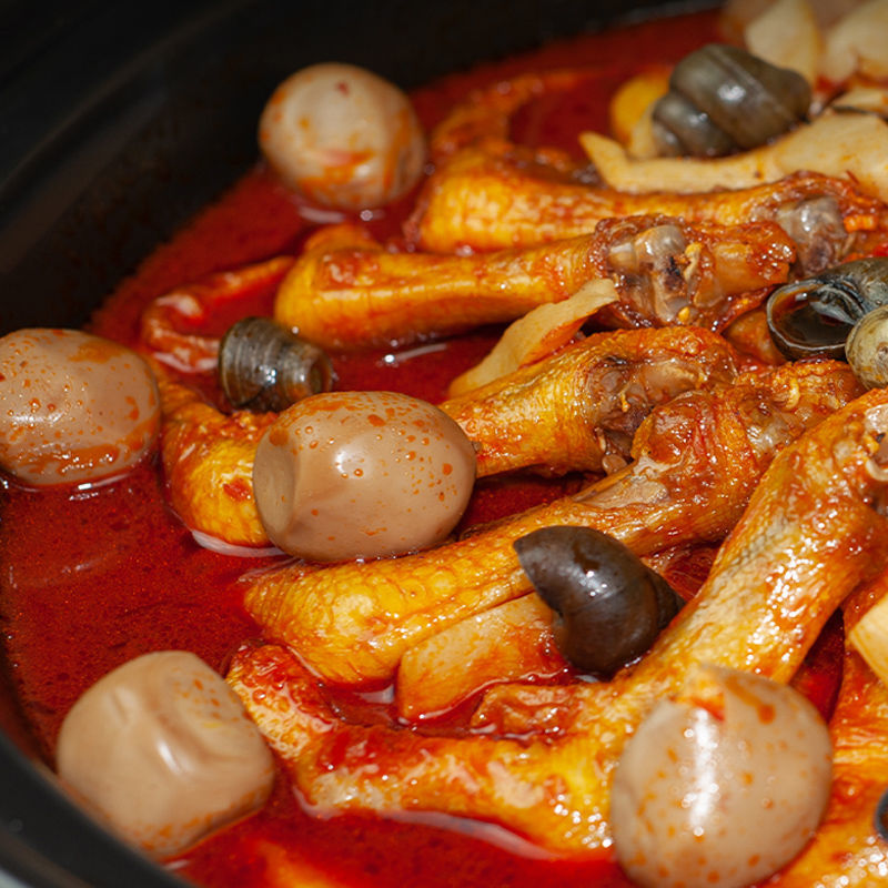 螺蛳鸭脚煲 广西螺蛳鸭脚煲 方便速食螺狮粉鸭掌 多规格 柳州螺丝鸭脚