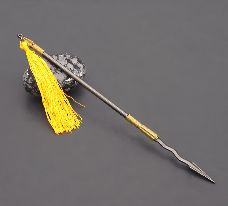 水浒周边豹子头林冲丈八蛇矛22cm金属摆件模型 武松(戒刀)22cm 关注