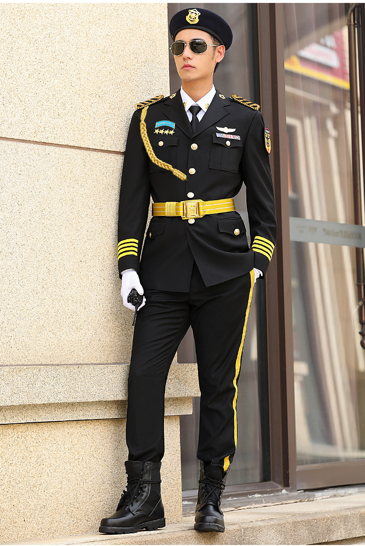 形象岗保安服物业礼宾服保安工作服西服套装男春秋季售楼部礼仪定制款