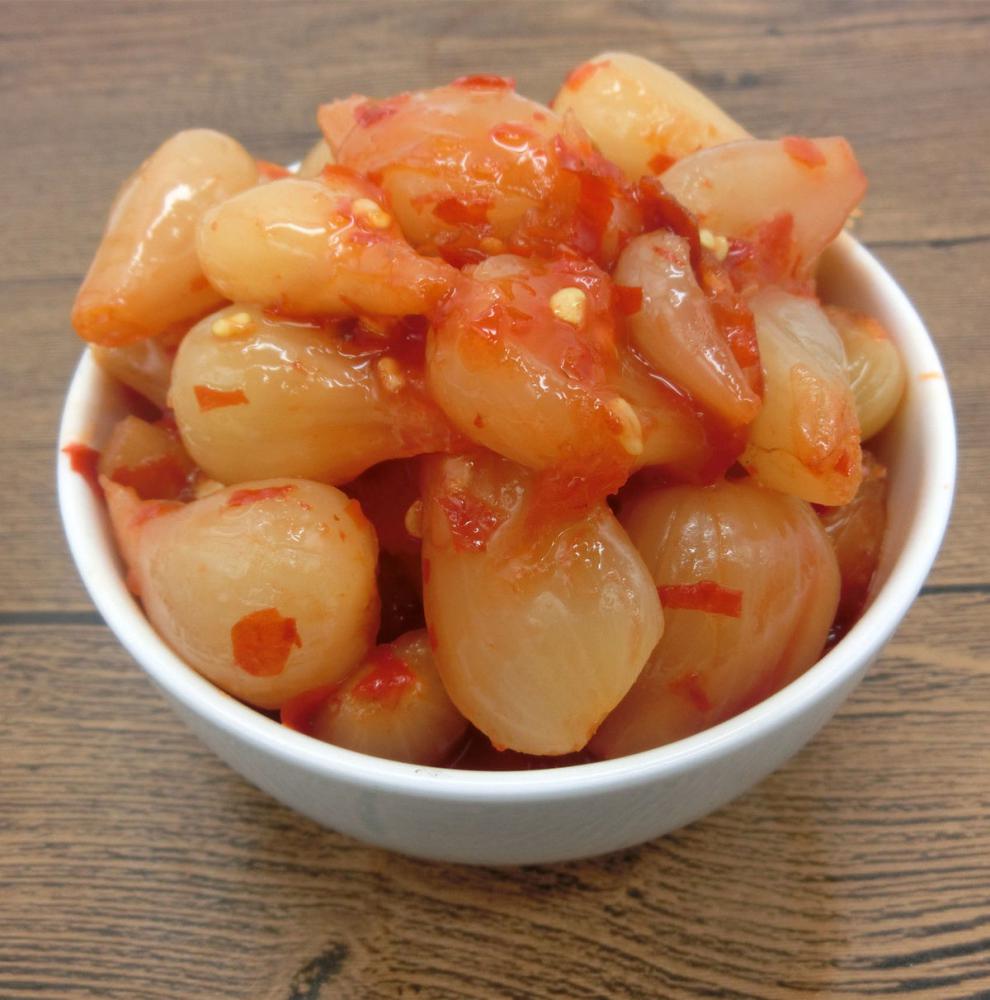 云南特产七甸藠头酸辣藠头荞头泡菜水晶甜藠头咸菜荞头下饭菜 2斤