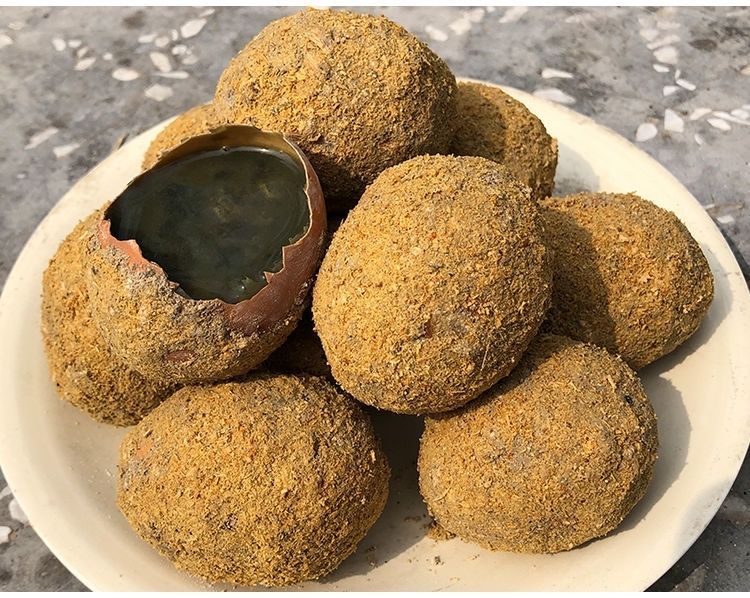 河南灵宝特产黑水变蛋无铅正宗腌制五香咸鸡蛋非皮蛋 15枚严选【图片