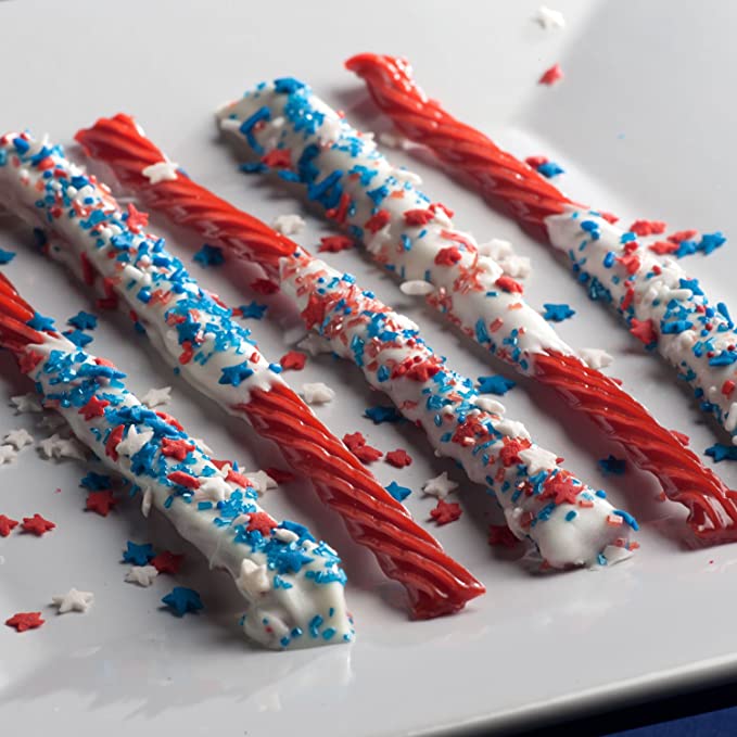 美国多滋乐 扭扭吸管糖零食糖twizzlers twists low fat snack 170g