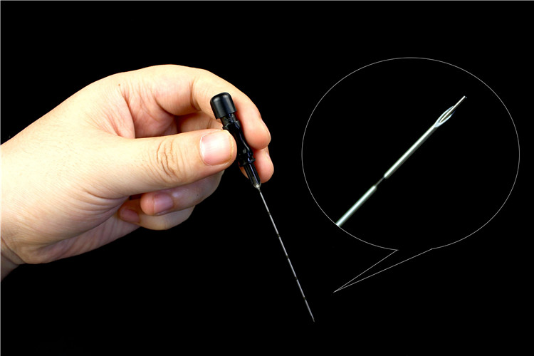 高冠医用一次性无菌埋线针78912号中医穴位埋线疗法理疗针天蓝色