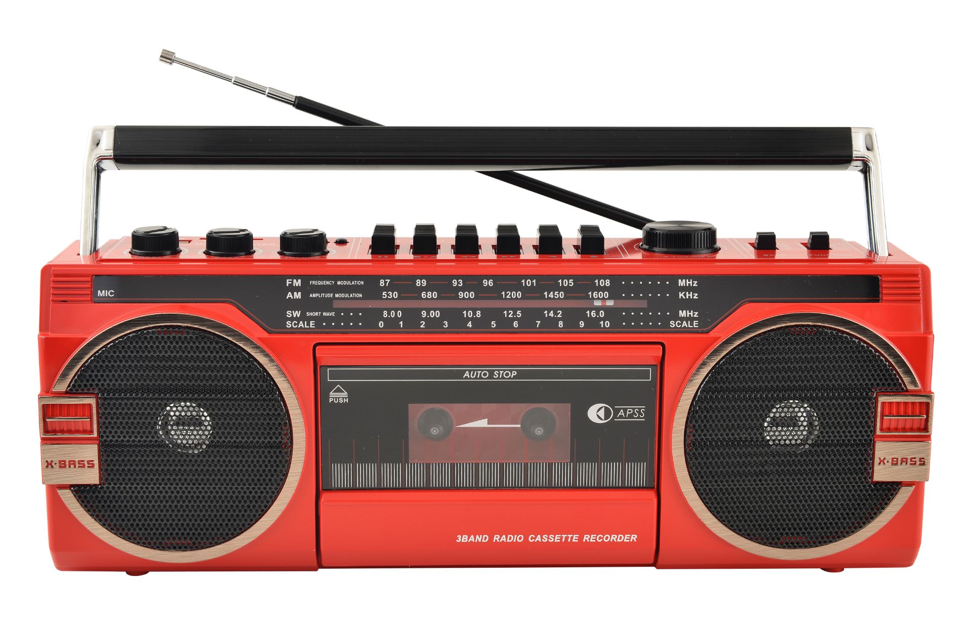 索尼(sony)通用录音机磁带机老式怀旧复古80年代老物件放的复读机卡