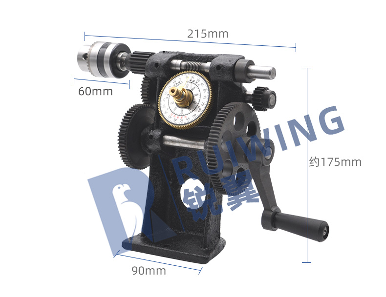 rw5手摇绕线机锐翼指针式夹头绕线机变压器维修缠绕机数显计数机定制