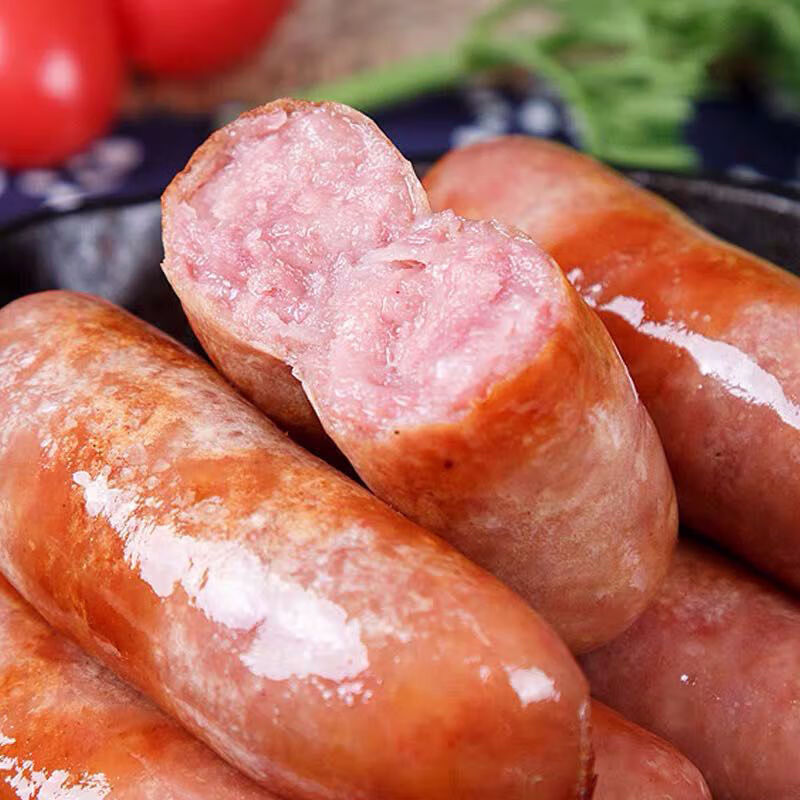 御味香地道肠 3公斤 御味香火山石烤香肠 原味烧烤热狗石锅烤肠60克*