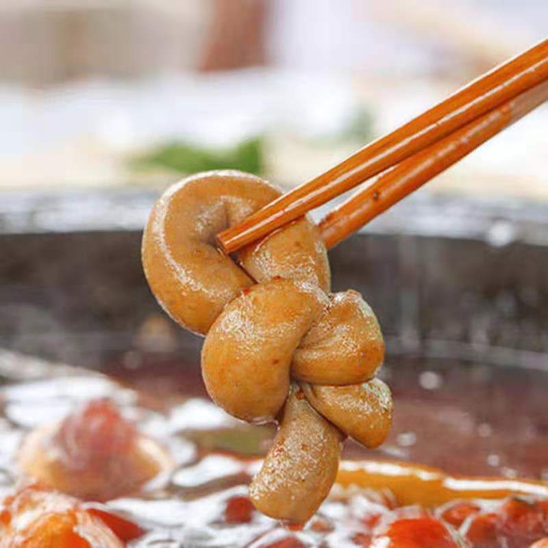 新鲜猪小肠猪肠子圈圈肠粉肠猪内脏熟小肠血肠冒节子小肠干净免洗林诺