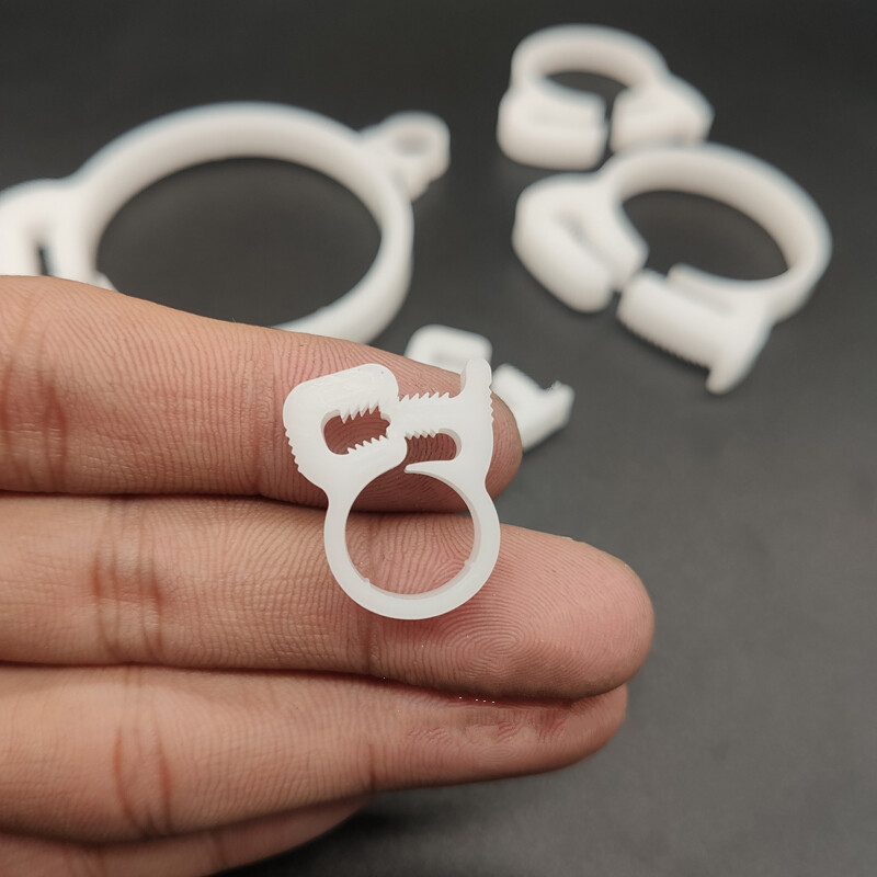 沛苓定制塑料管箍卡箍强力管夹收紧器软水管皮管喉箍卡扣尼龙抱箍固定