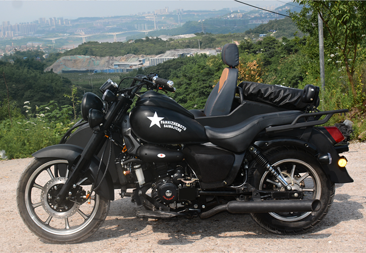 国四边三轮摩托车宗申300水冷轴转动侧三轮偏三轮侉子三碟刹倒挡沙漠