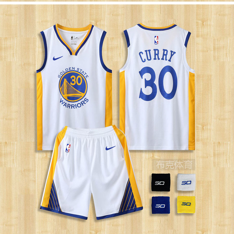 nba勇士30号库·里球衣汤普森11号球服男篮球服女运动背心套装定制