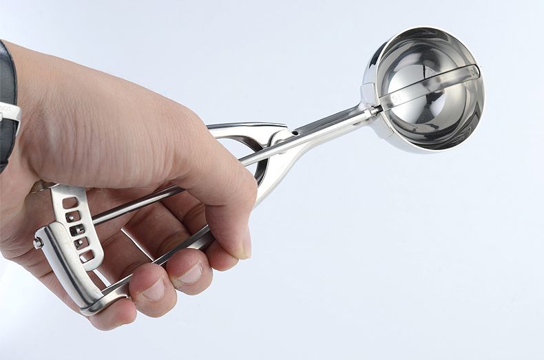 冰激凌球勺304不锈钢冰淇淋勺哈根达斯雪糕勺水果挖球器勺子器商用