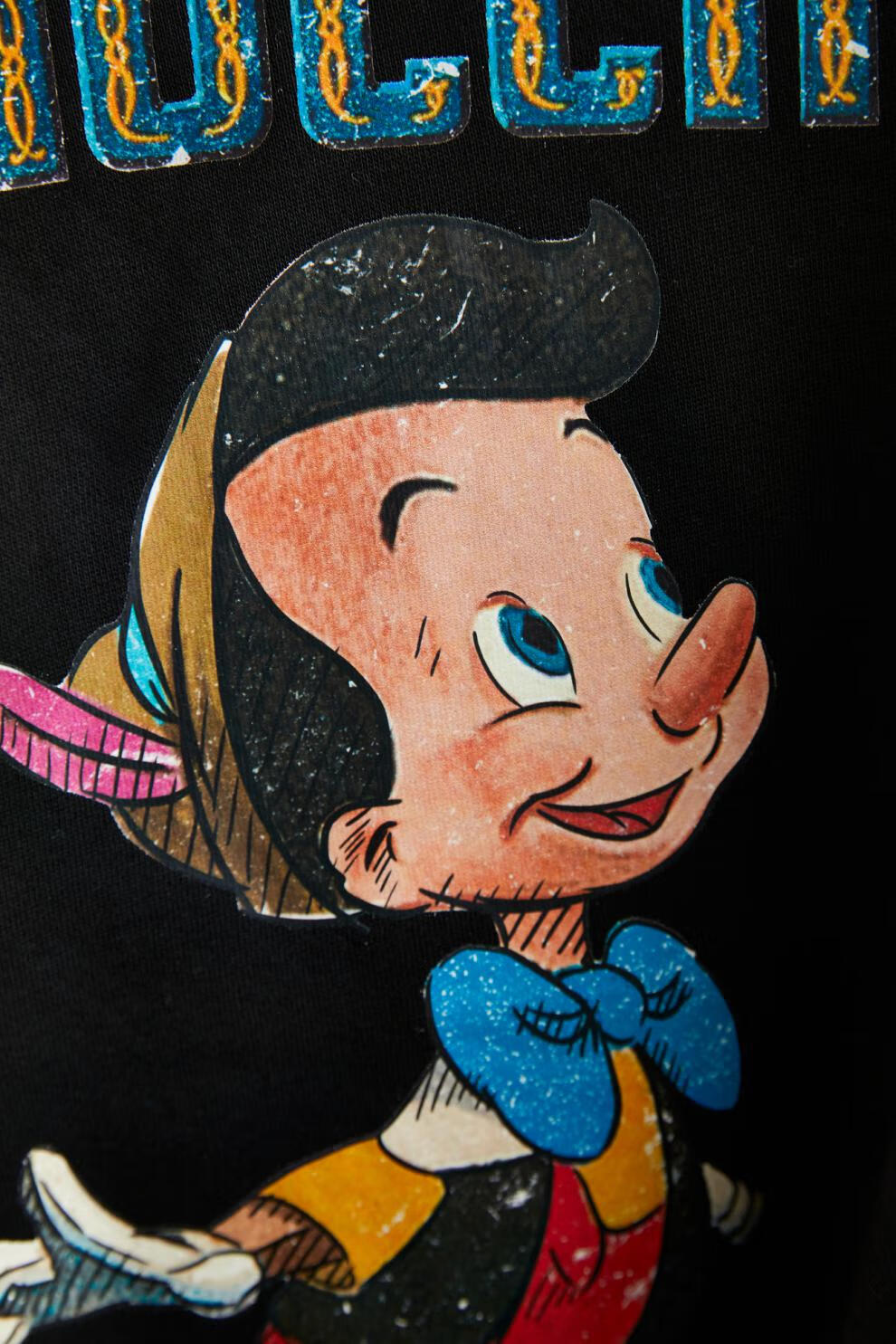 【迪士尼匹诺曹系列】ur2021春季新品青春女装卫衣yv02r4oe2004 玫