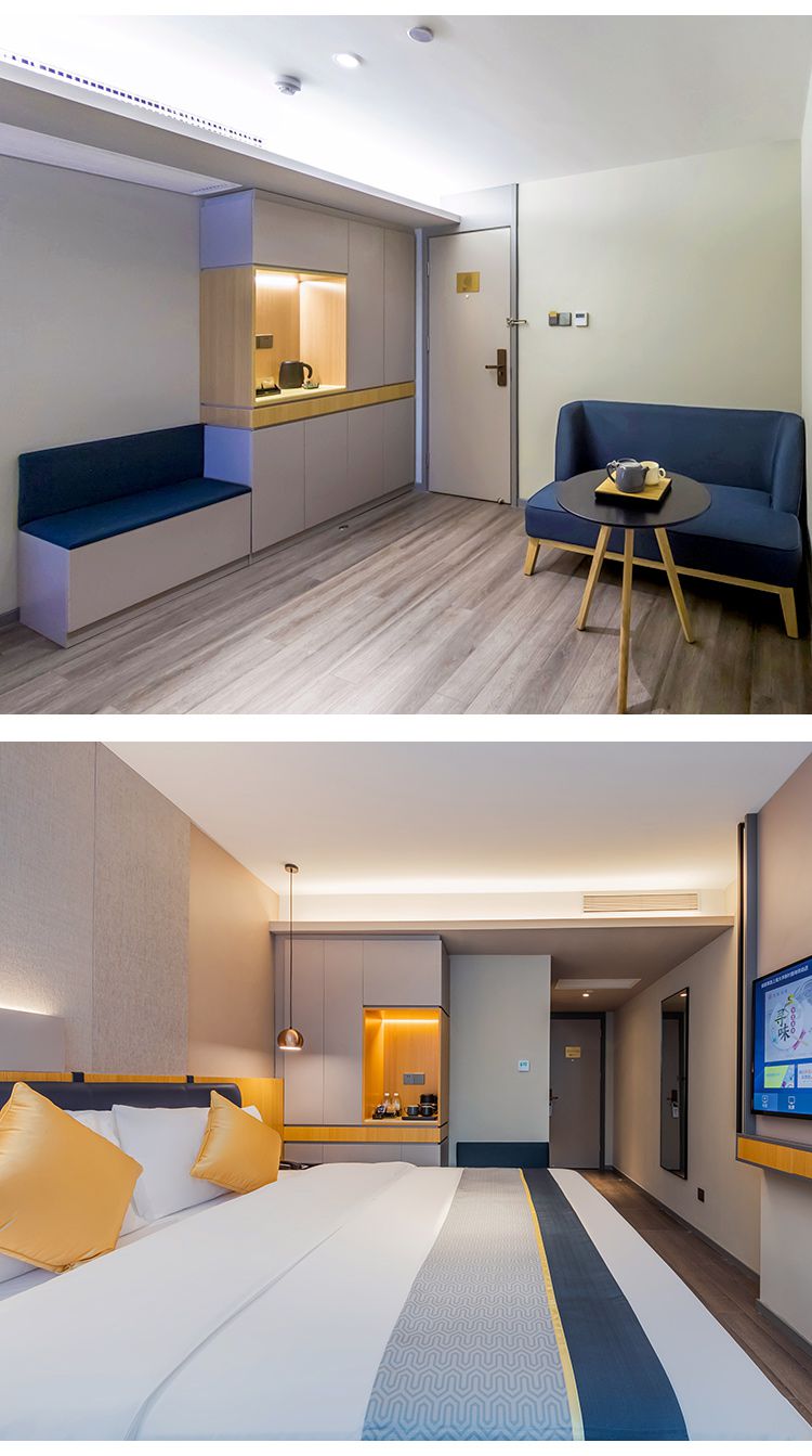 如家商旅酒店家具宾馆标间套标准间电视柜衣柜床头柜写字台 1.