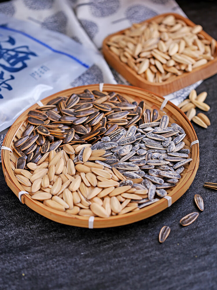 大丰古法海盐核桃味瓜子袋装打手多味葵花籽休闲网红炒货零食5包古法