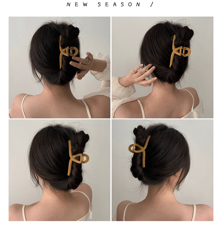 赛魅人盘发发夹后脑勺固定头发抓夹大号发卡女夏夹子头饰韩系复古鲨鱼