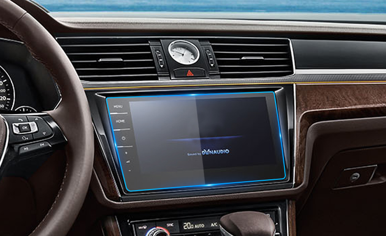 20162019款大众辉昂导航膜中控液晶显示大屏幕钢化玻璃内饰保护贴膜