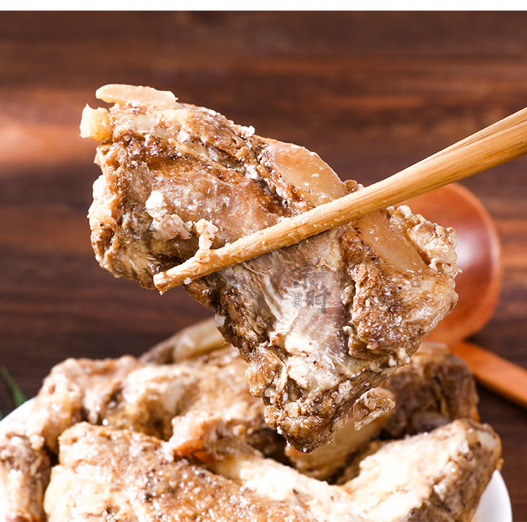 日式酱香猪软骨寿司料理味千拉面用软骨肉日式拉面猪骨肉500g