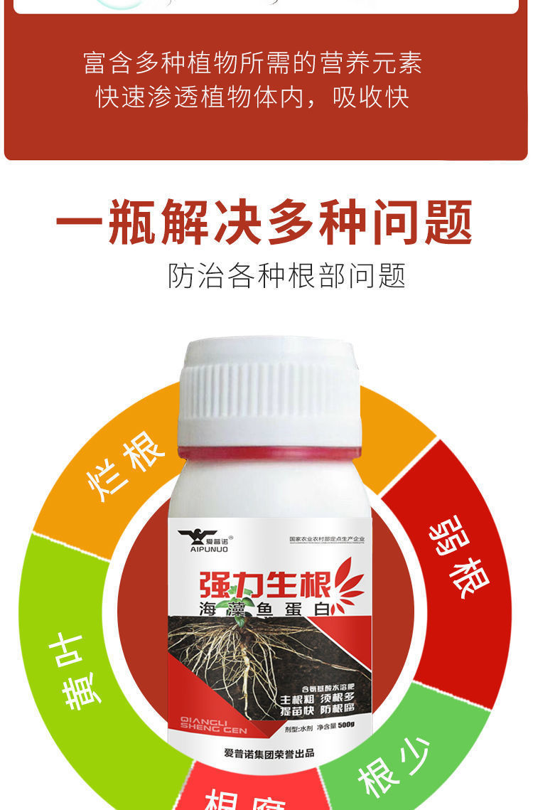 根多多生根剂生根剂根多多养根壮根生根粉扦插移栽生根原液防根腐提苗