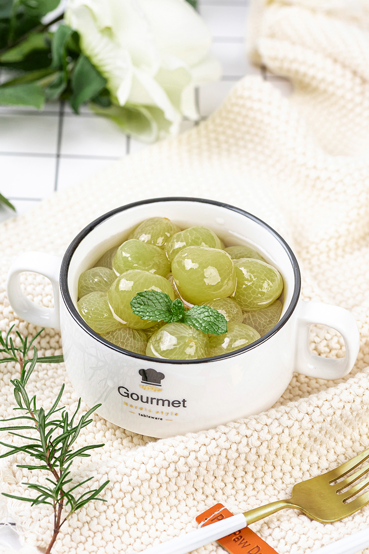 葡萄罐头无籽3000g喜茶商用糖水果3kg多肉去皮葡萄罐头奶茶店专用 3kg