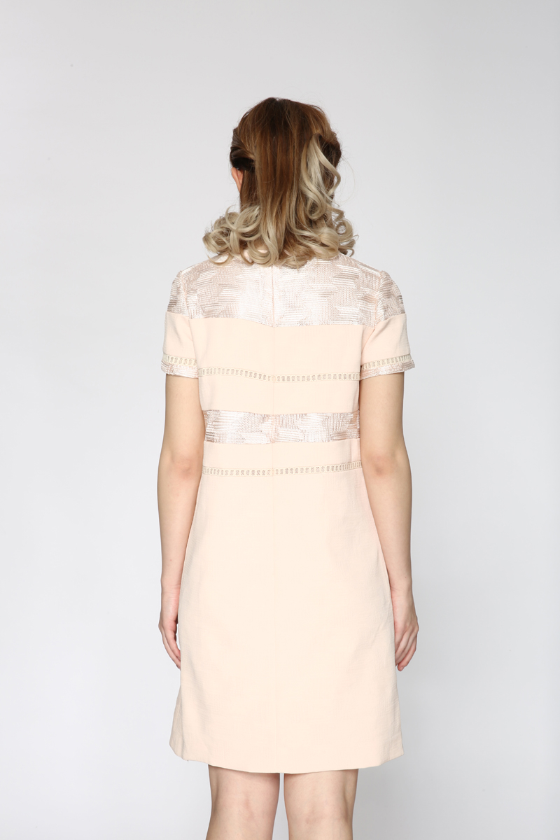 喀啦carablue女装韩版简约清新女连衣裙乳白色i1xm