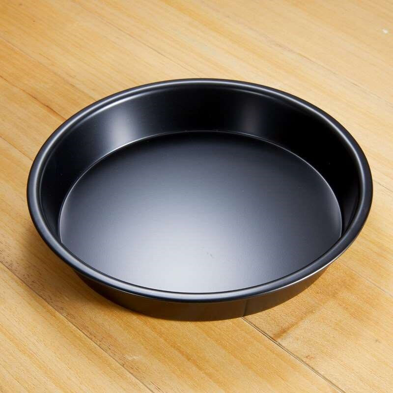 陂萨用具做陂萨烤盘家用圆形铁盘烤箱里的盘子不粘底盘装披萨的考盘